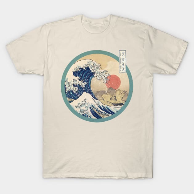 The Great Wave - Bolnuevo V01 T-Shirt by mazarronsouvenirs